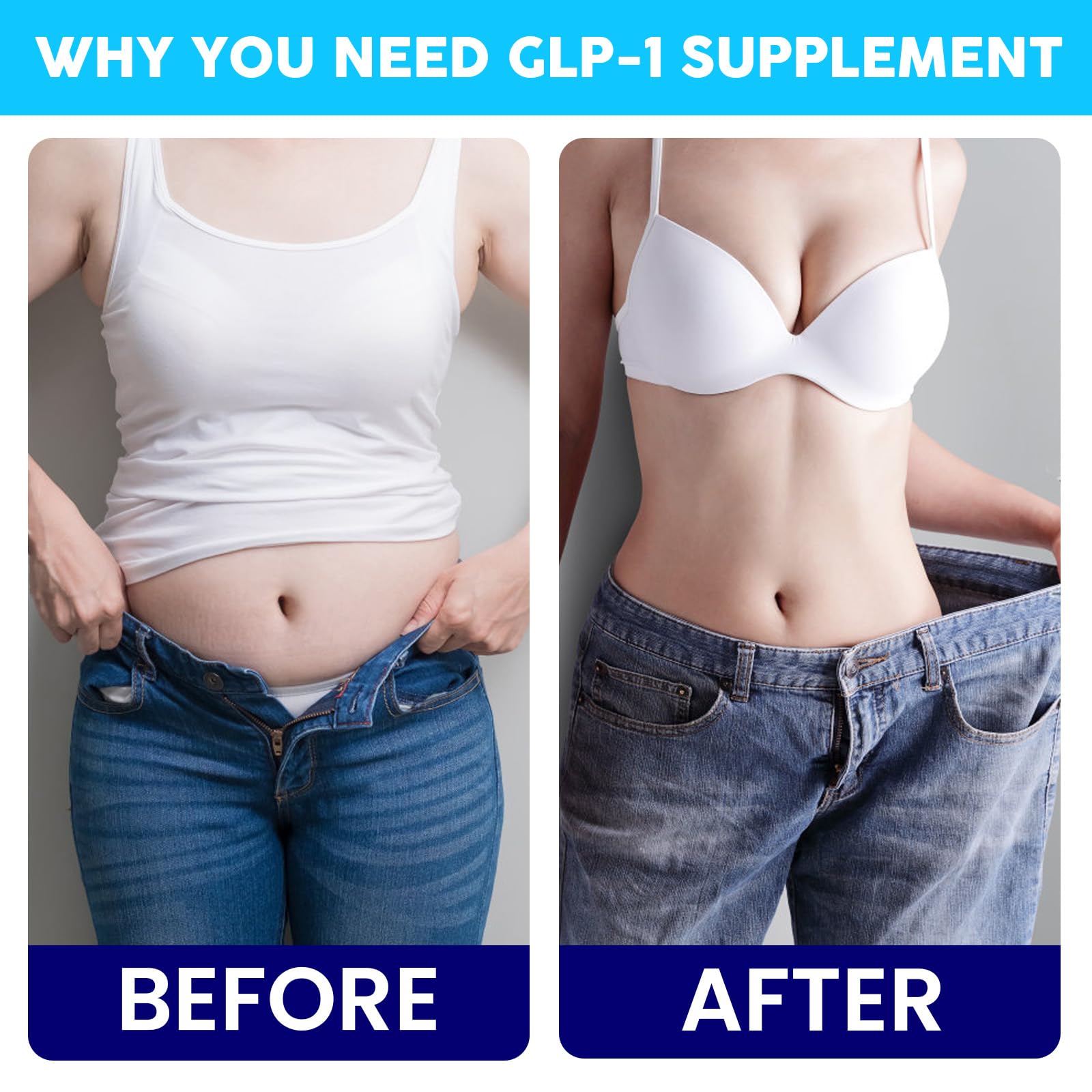 GLP-1 Supplement for Women & Men with Akkermansia & Berberine

