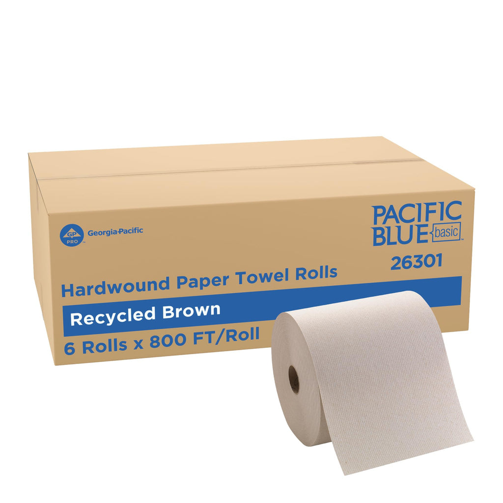 Georgia-Pacific Paper Towels Recycled Hardwound Brown

