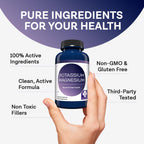MD. Life Potassium Magnesium Supplement – High Absorption

