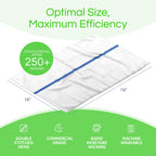 Towels N More 100% Cotton Bar Mop Towels High Absorbency

