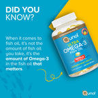 Qunol Fish Oil Omega-3 Softgels for Heart Health

