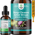 Nature's Craft Liver Detox with Milk Thistle & Turmeric

