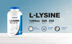 Nutricost L-Lysine Capsules - Gluten Free, Non-GMO

