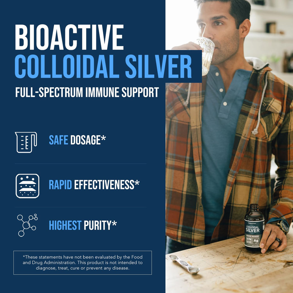 Bioactive Colloidal Silver for Everyday Wellness

