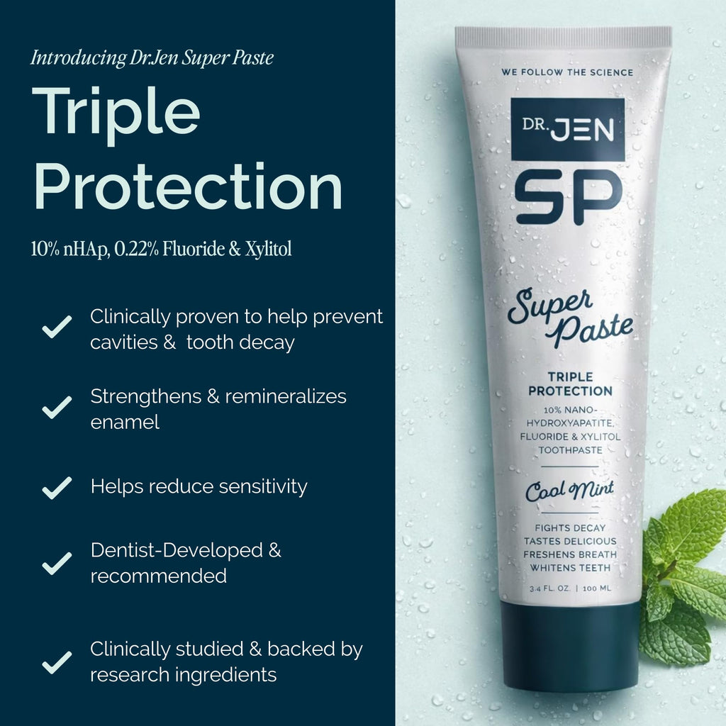 Dr. Jen Toothpaste with Nano Hydroxyapatite and Fluoride

