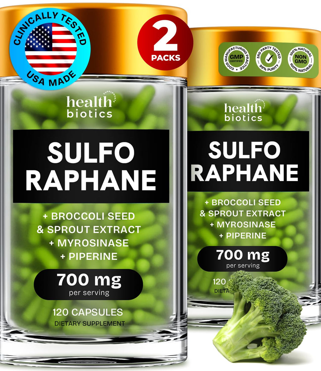 Sulforaphane Supplement from Organic Broccoli Sprouts