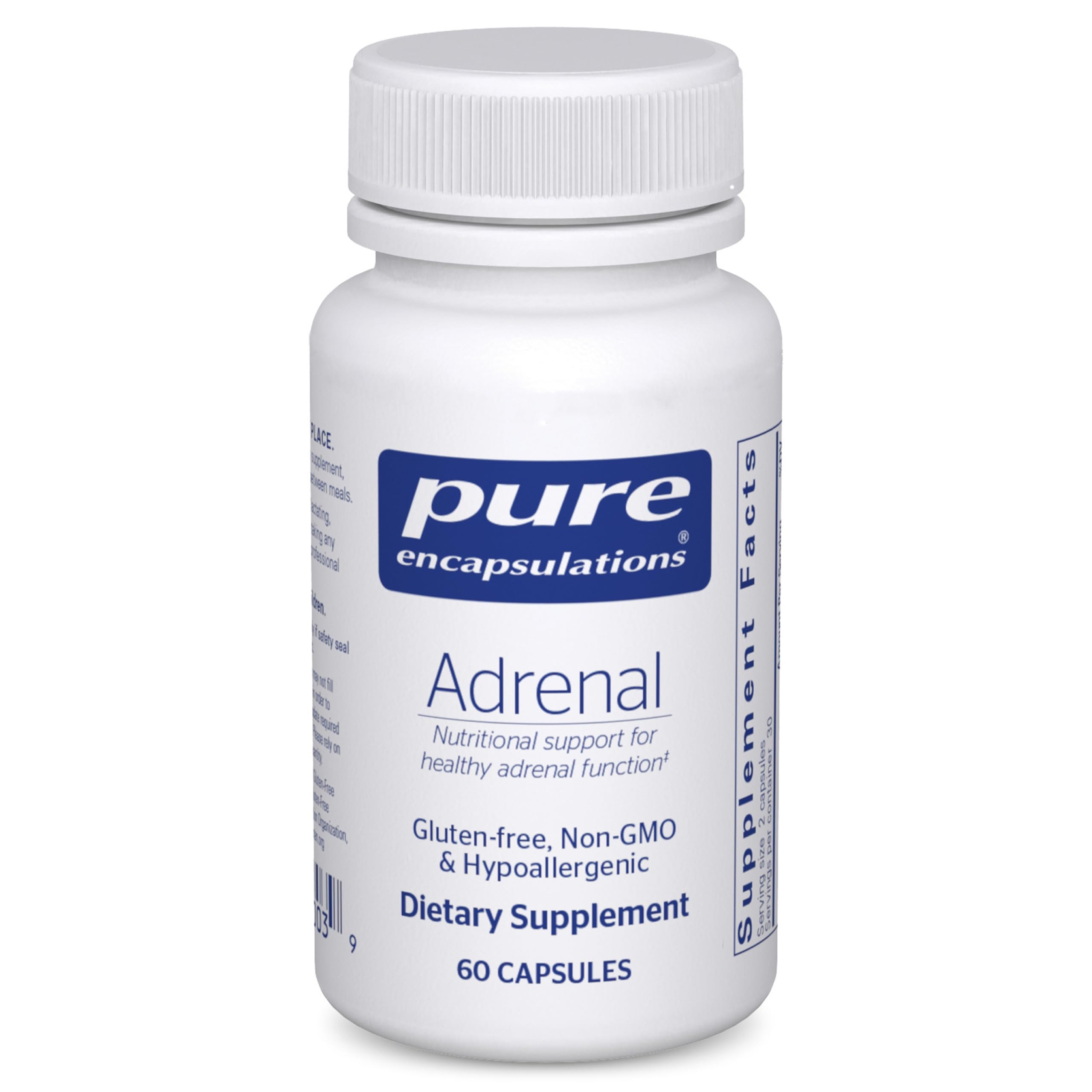 Pure Encapsulations Adrenal Cortex Supplement | Adrenal Support

