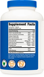 Nutricost Vitamin B Complex with Vitamin C | Energy Support

