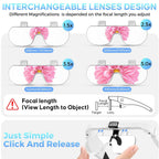Magnifying Glass with Light Headset for Close Work

