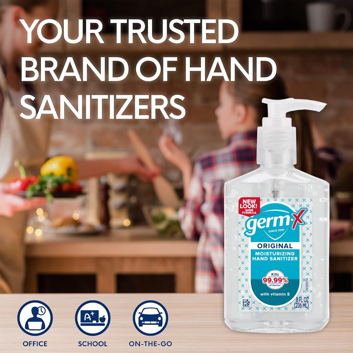 Germ-X Hand Sanitizer with Vitamin E


