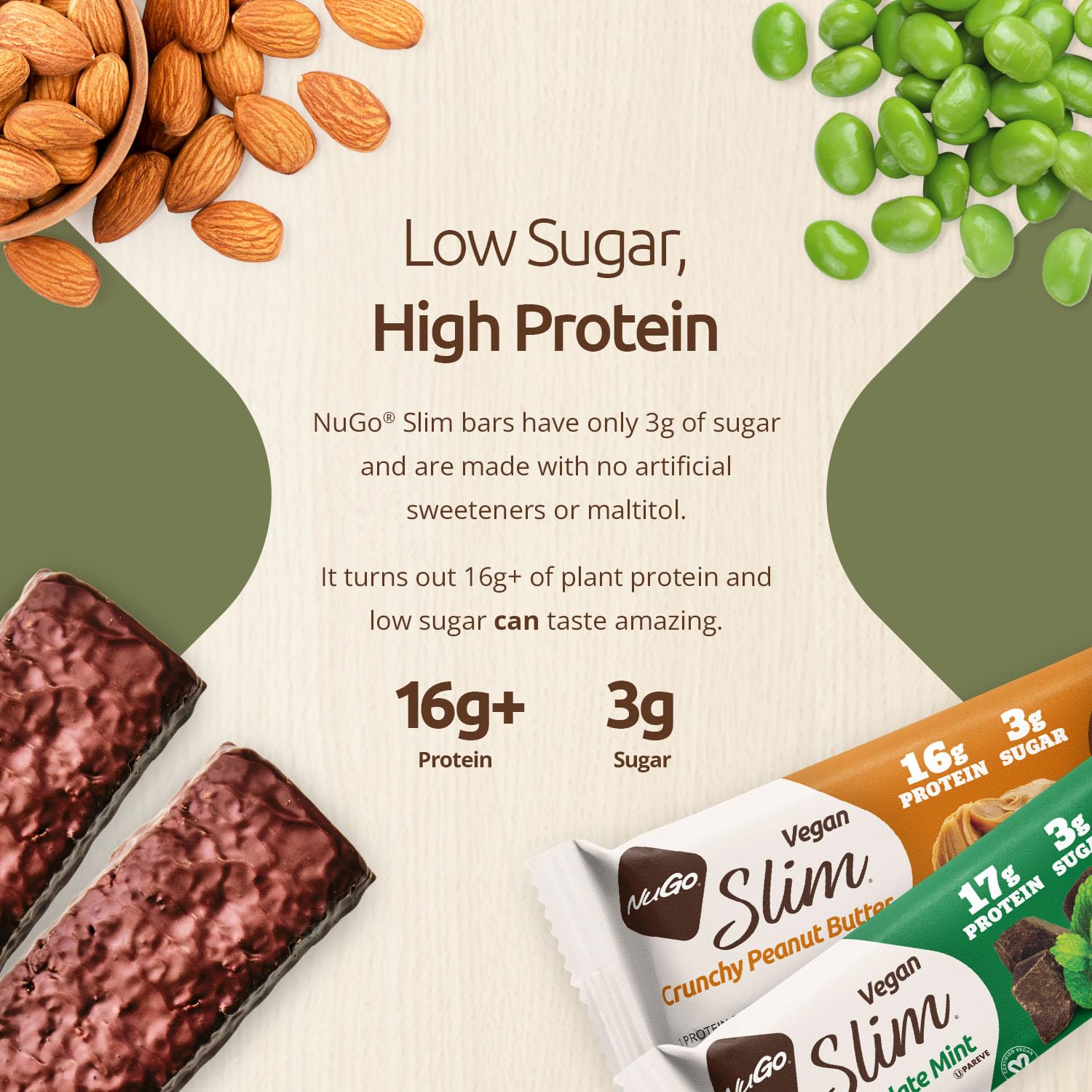 NuGo Slim Protein Bars Variety Pack

