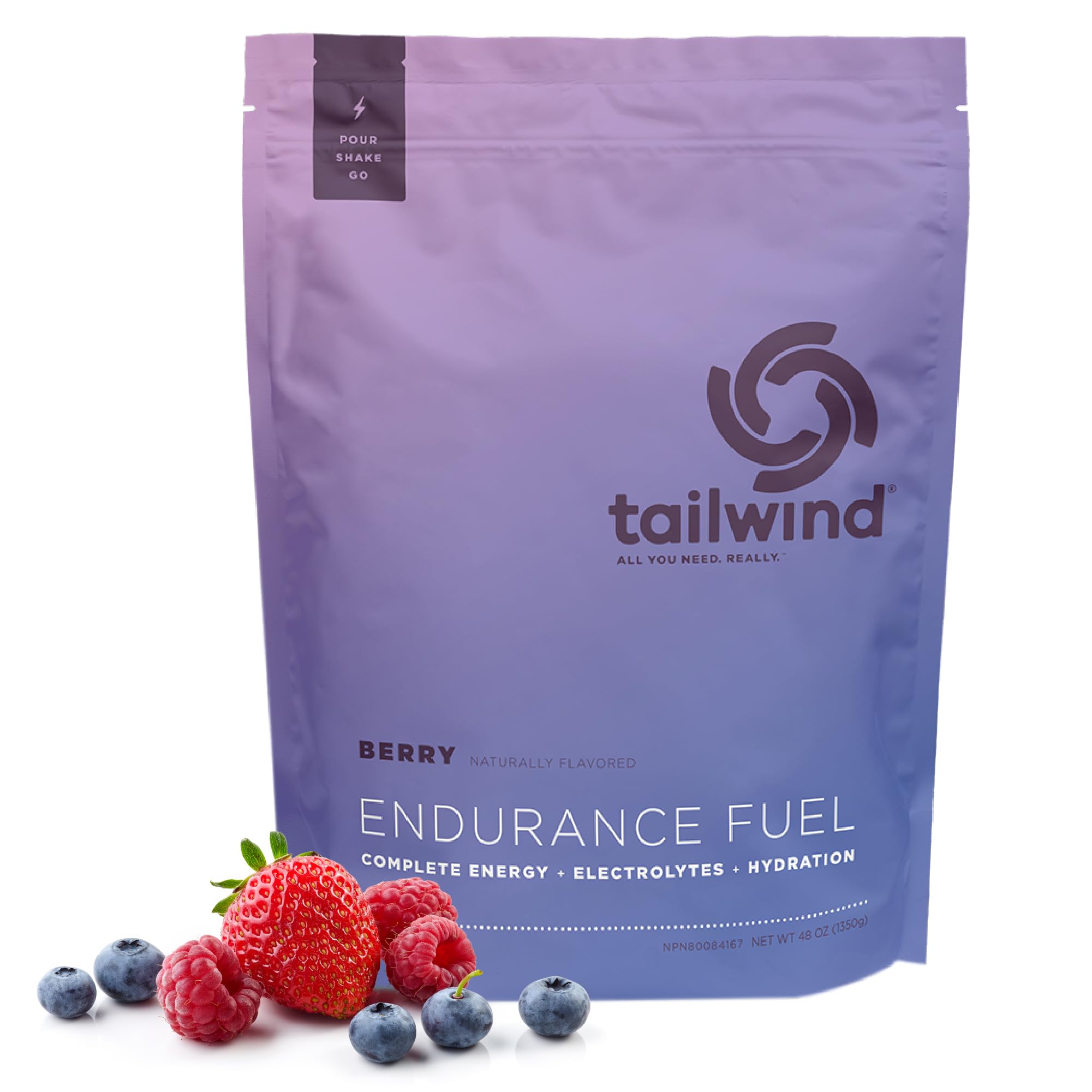 Tailwind Nutrition Endurance Fuel Carbohydrate & Electrolyte Sports Drink Mix