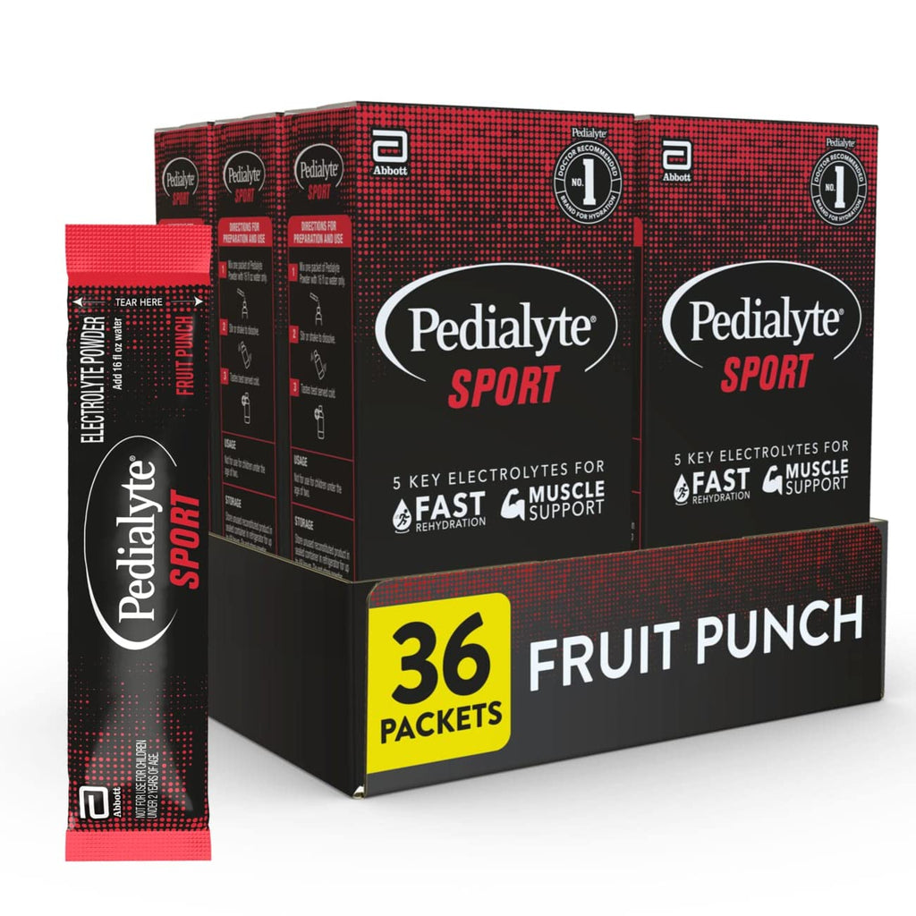 Pedialyte Sport Electrolyte Powder for Fast Hydration