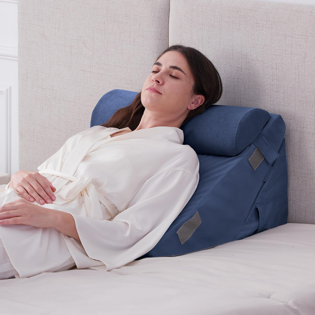 Ruqmuis 3-Piece Wedge Pillow Set for After Surgery