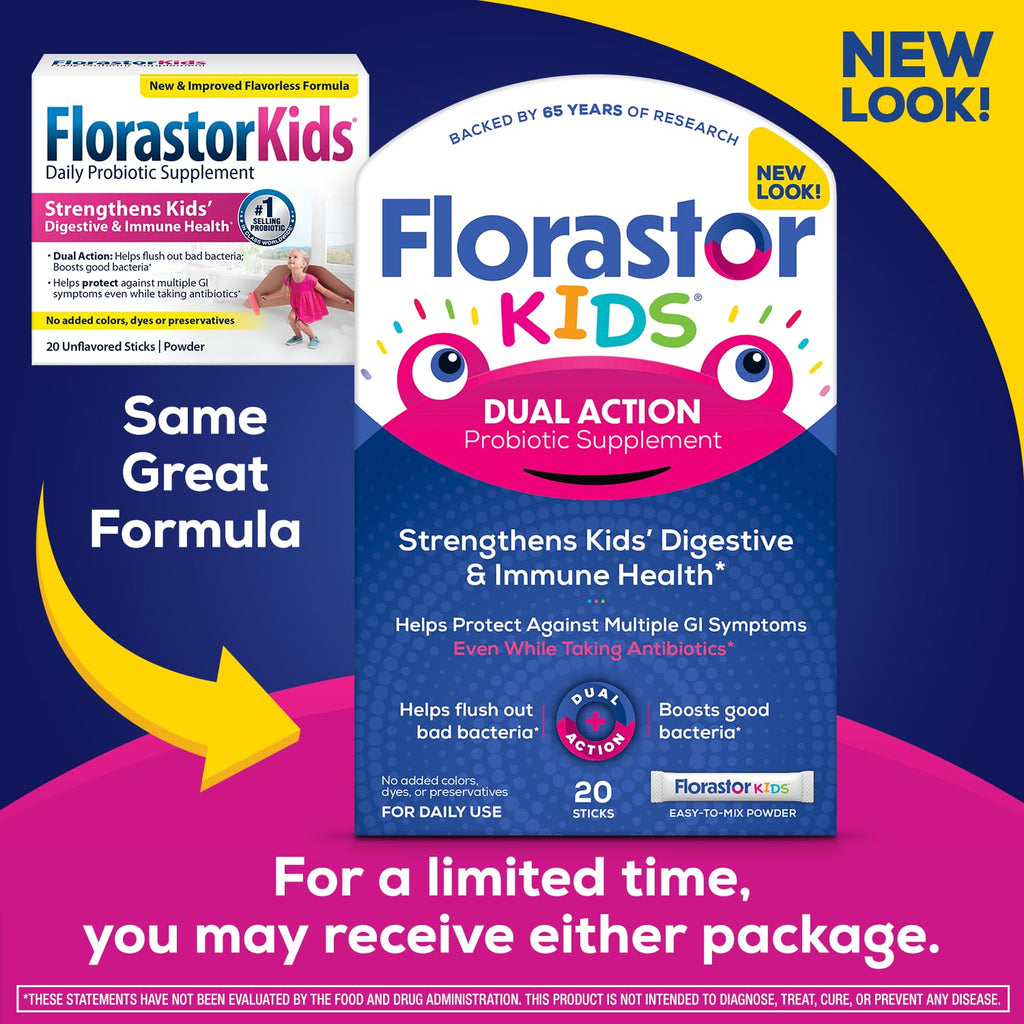 Florastor Kids Probiotic Supplement | Digestive & Immune

