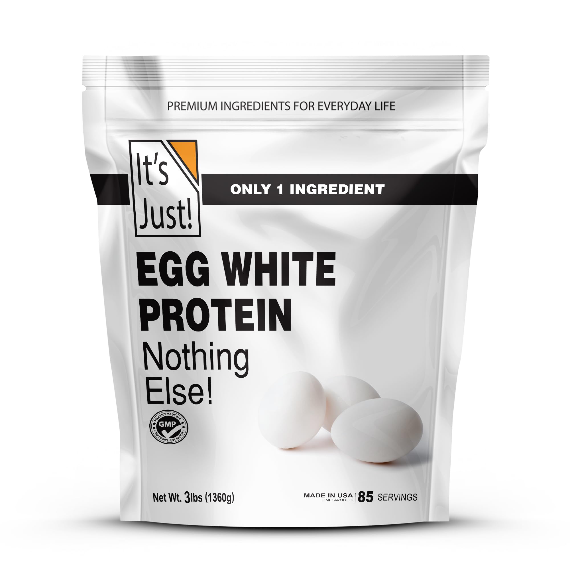 Egg White Protein Powder - It's Just! Unflavored