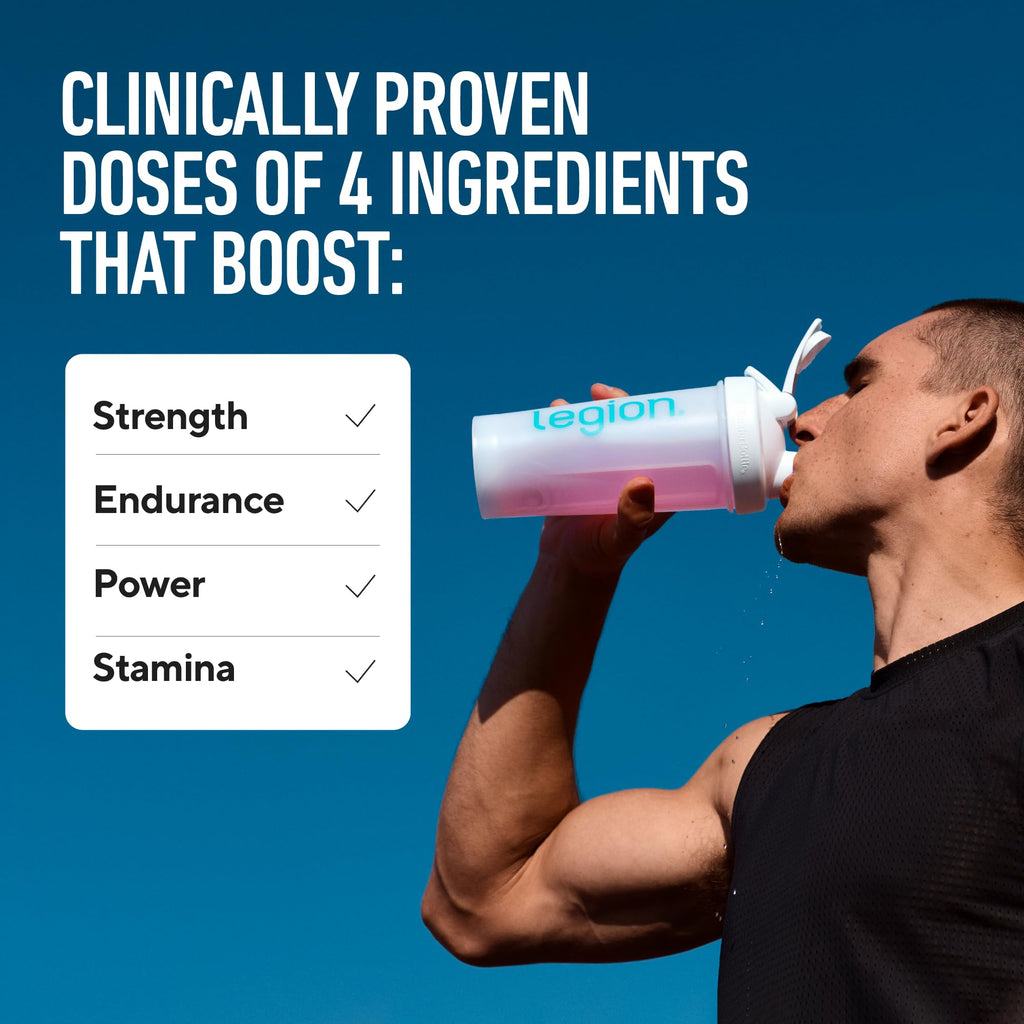 Legion Pulse Pre Workout Supplement - Natural Creatine Free

