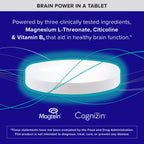 Qunol Brain Health Memory Citicoline & Magnesium L-Threonate

