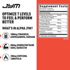 Alpha JYM Testosterone Booster | JYM Supplement Science

