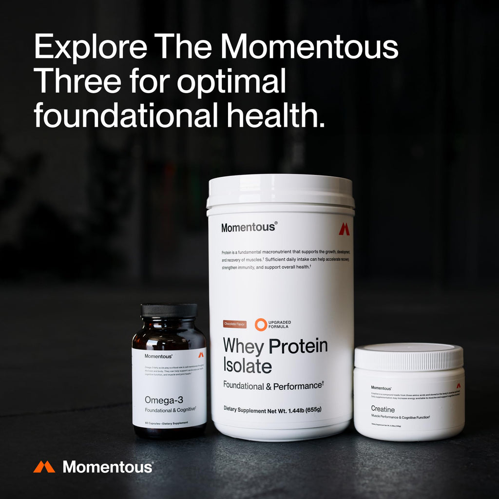 Momentous Creatine Monohydrate Powder NSF Certified

