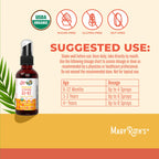 MaryRuth's Organic Vitamin D & K Spray | Bone Health

