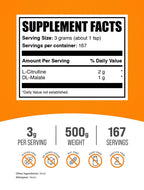 BulkSupplements L-Citrulline Malate 2:1 Powder

