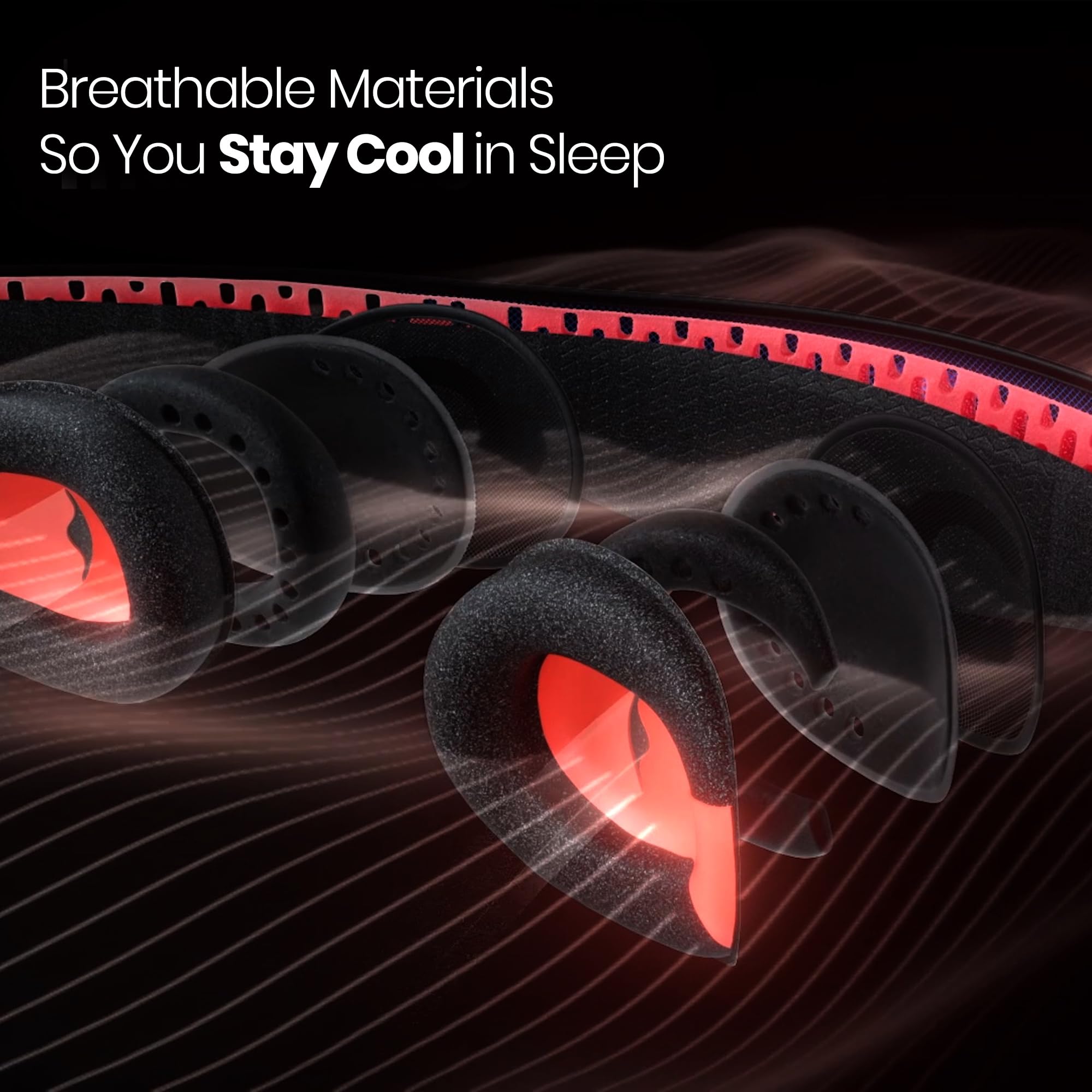 Manta Pro Sleep Mask 100% Light Blocking for Side Sleepers

