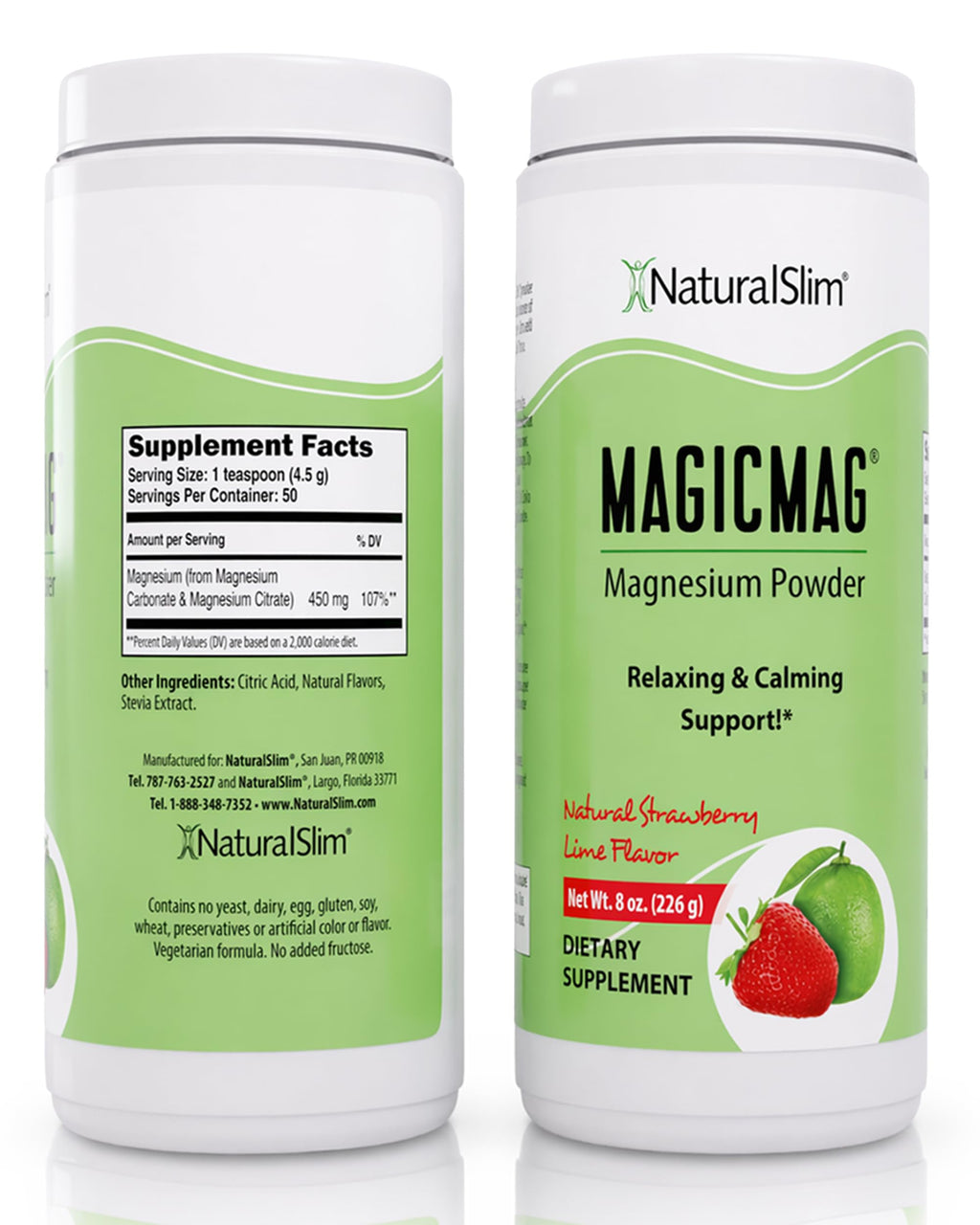 NaturalSlim MagicMag Magnesium Citrate Powder

