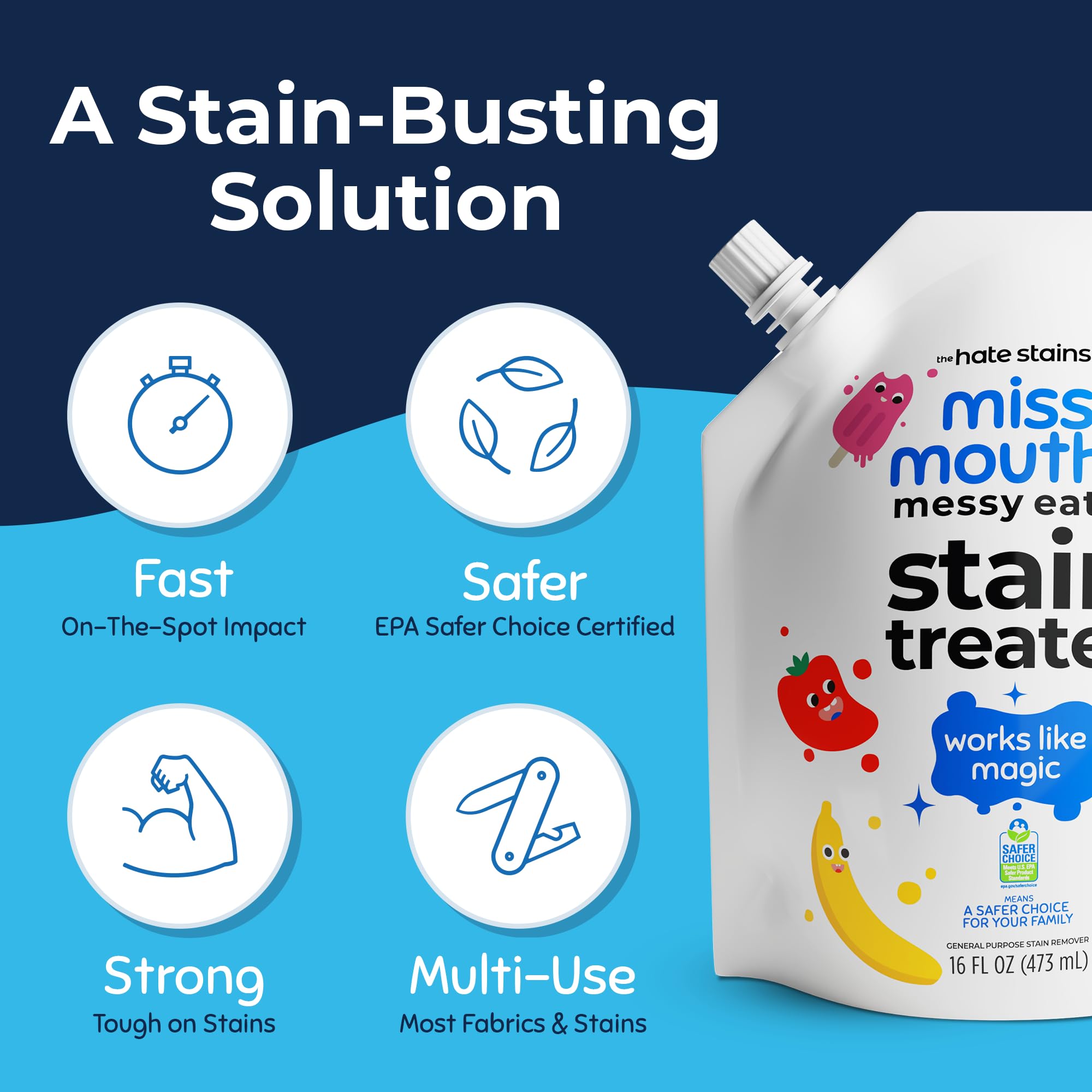 Miss Mouth's Stain Treater Spray – Safer Choice

