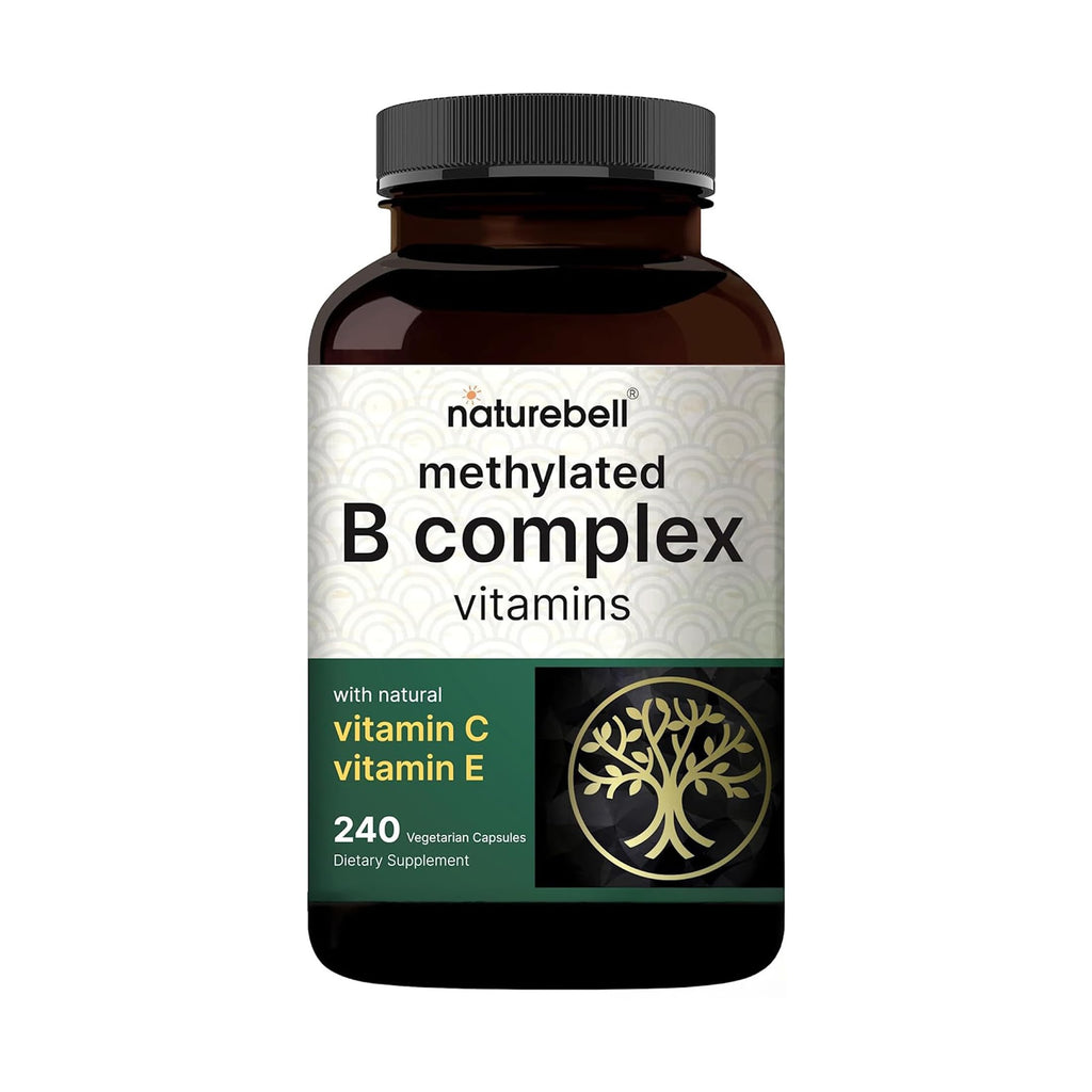 NatureBell Methylated B Complex Vitamins for Immune Support

