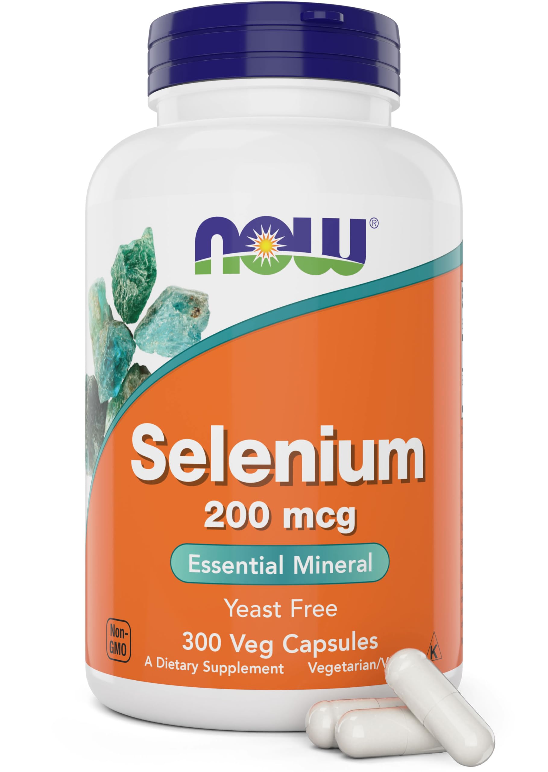 NOW Foods Selenium 200 mcg Capsules | L-Selenomethionine

