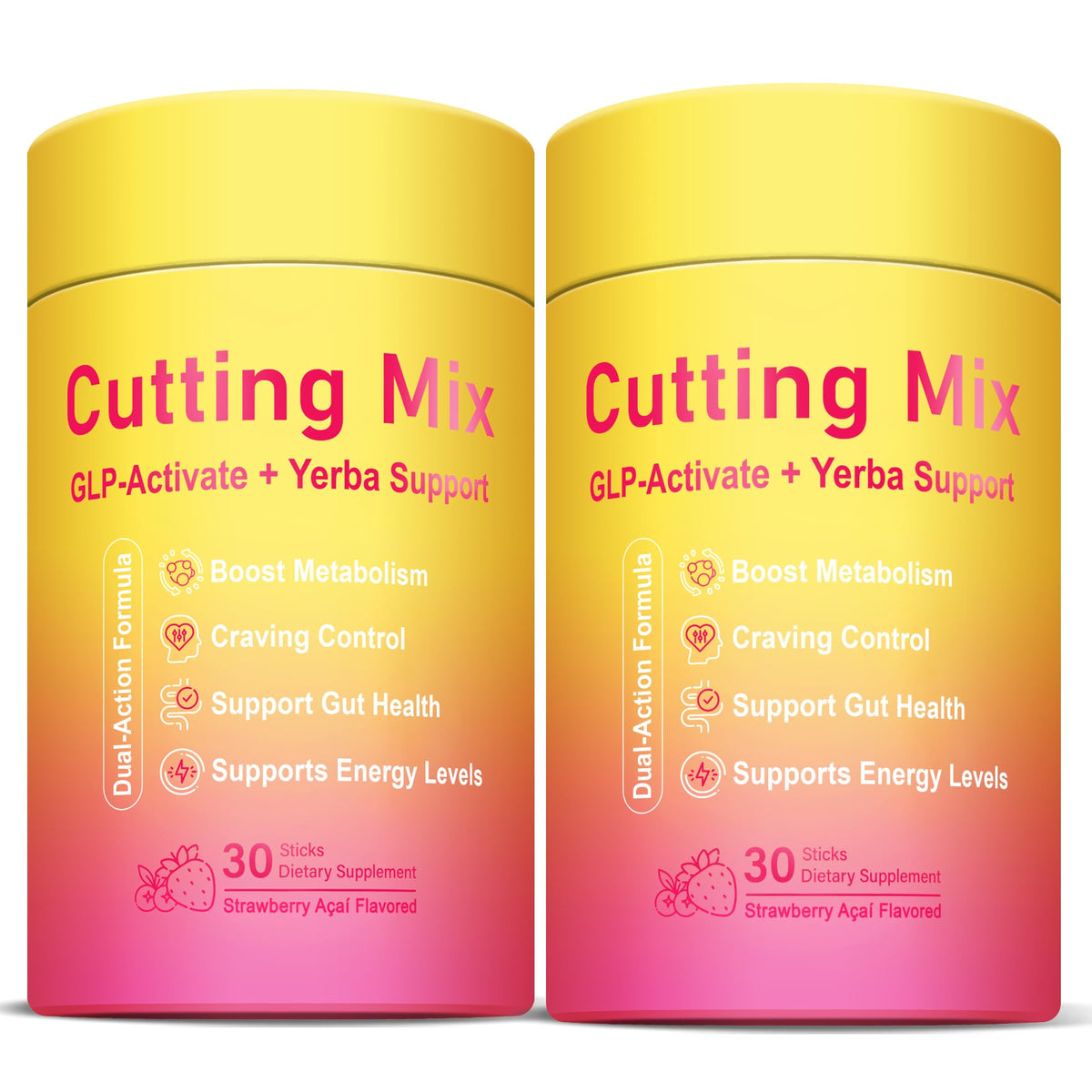 Cutting Drink Mix GLP-1 with 5-HTP, Yerba Mate, Magnesium & FOS