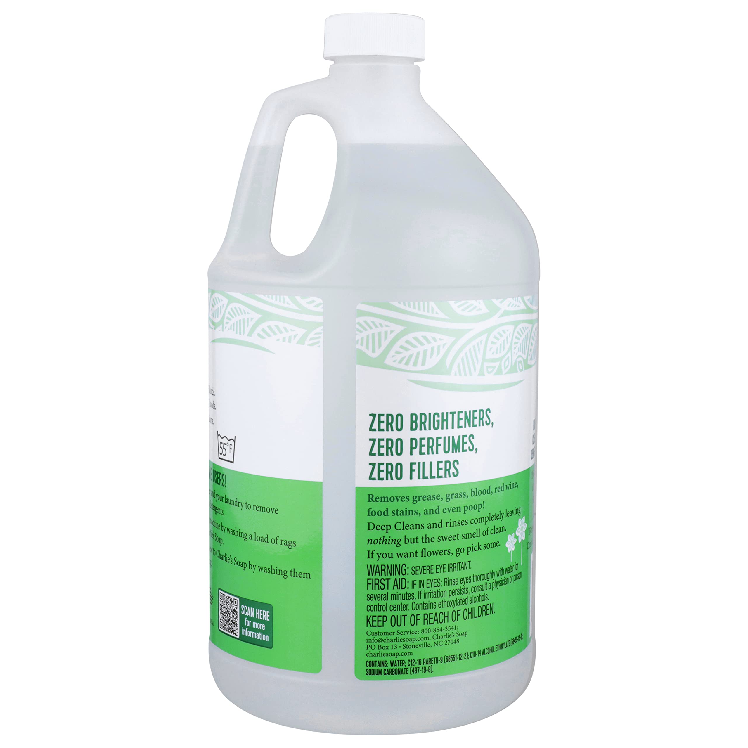 Charlie's Soap Laundry Liquid - Hypoallergenic

