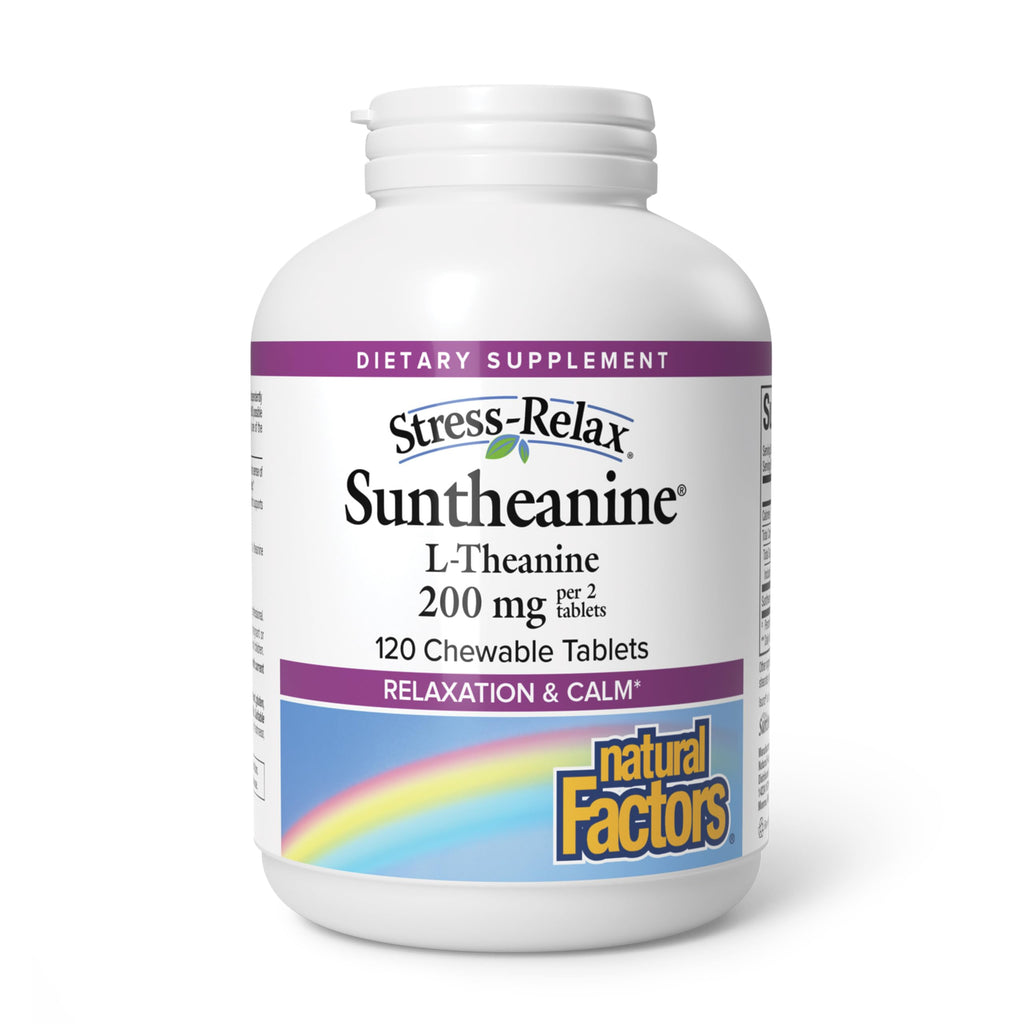 Natural Factors Suntheanine L-Theanine 100 mg Chewables


