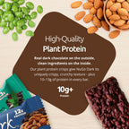 NuGo Dark Vegan Protein Bar Real Dark Chocolate Gluten Free

