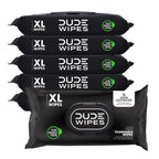 DUDE Wipes Flushable Extra-Large Wet Wipes for Sensitive Skin