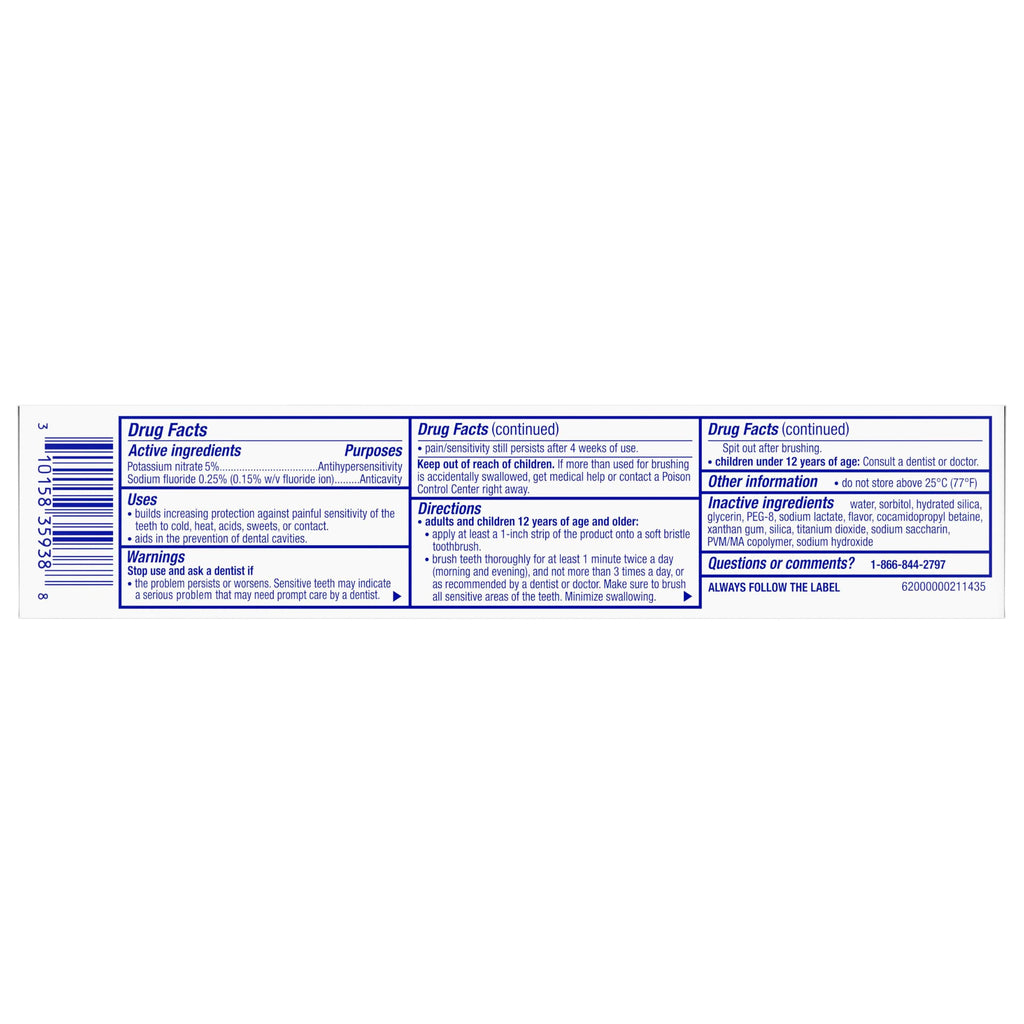 Sensodyne Pronamel Clinical Enamel Strengthening Toothpaste

