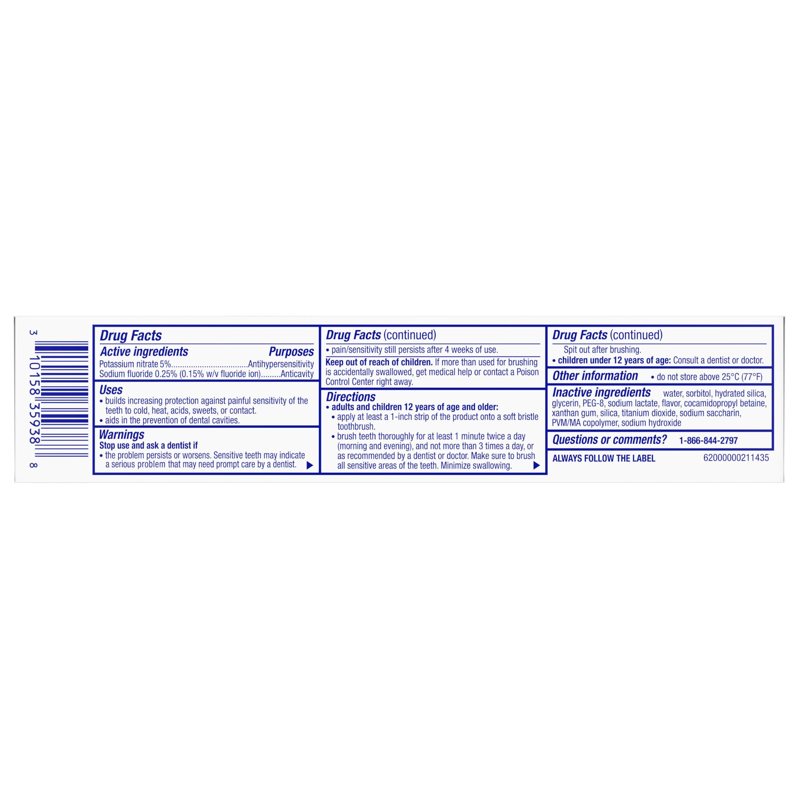 Sensodyne Pronamel Clinical Enamel Strengthening Toothpaste

