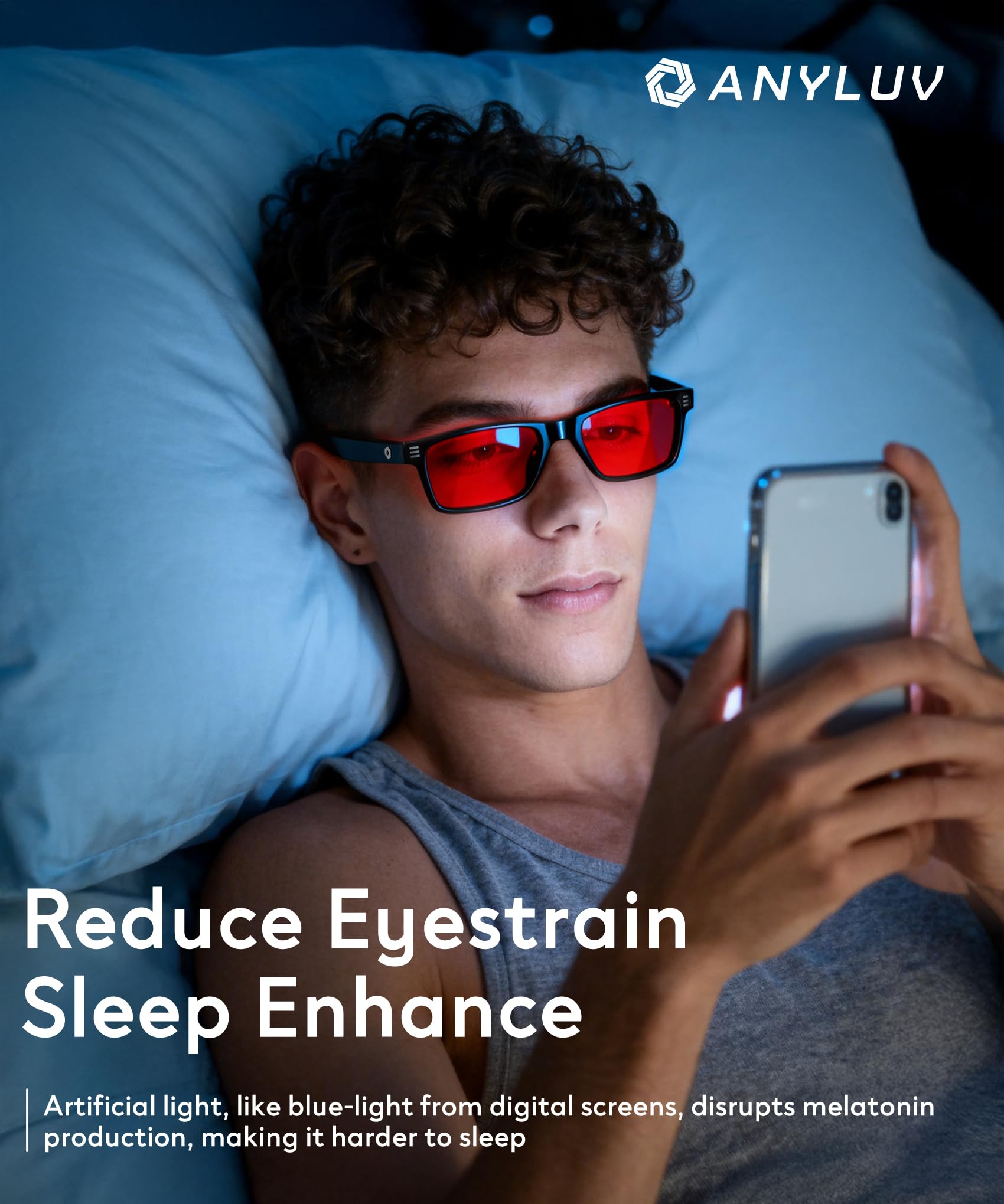 ANYLUV Computer Glasses for Screen Use | Eye Protection

