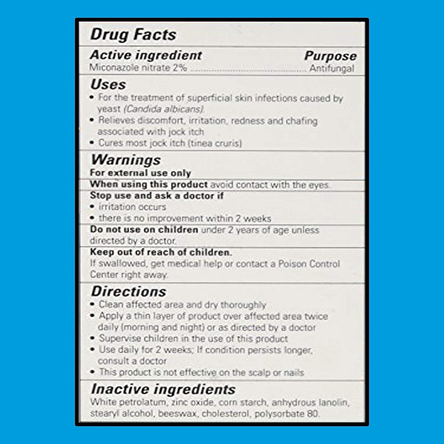 Triple Paste AF Antifungal Ointment with 2% Miconazole

