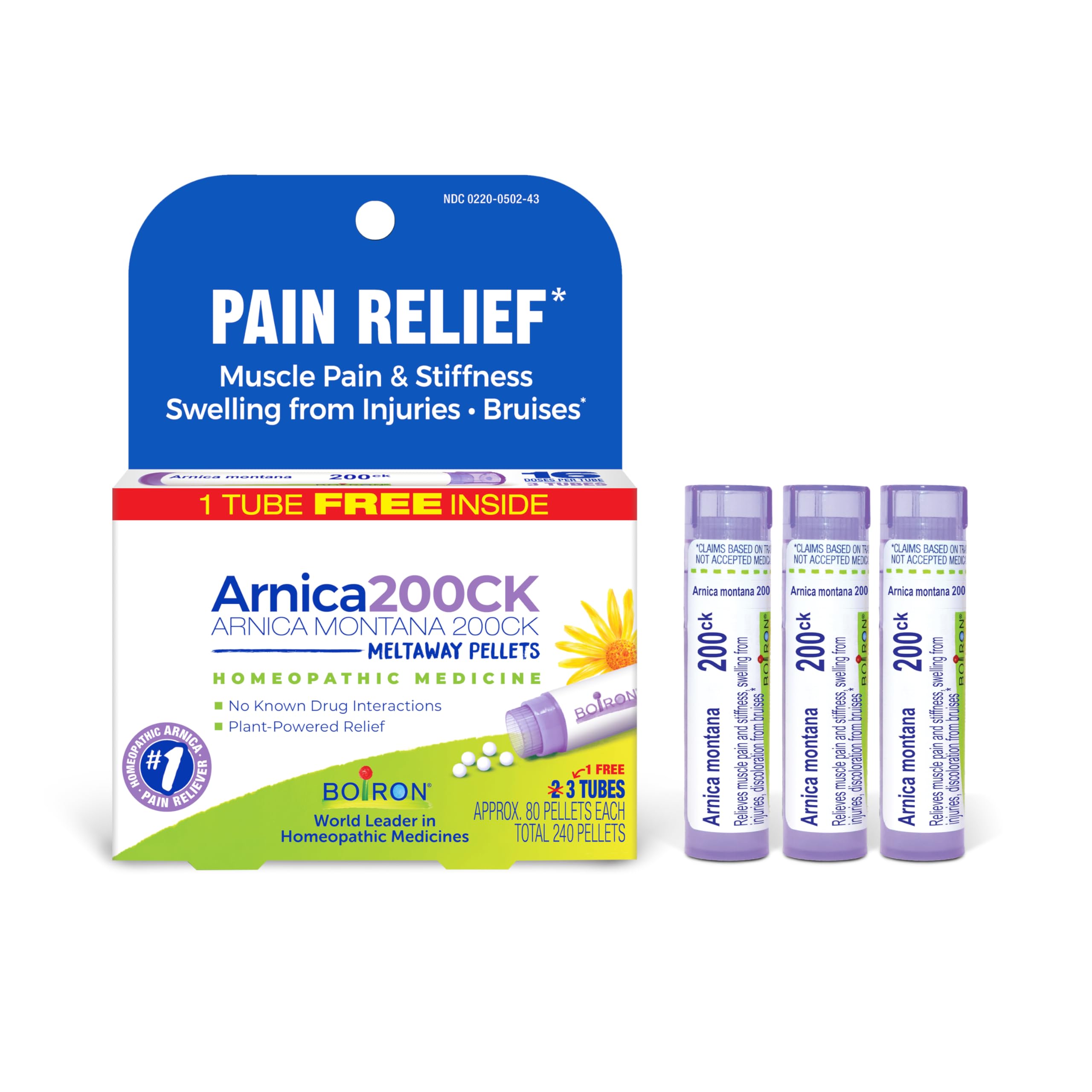 Boiron Arnica Montana Homeopathic Pain Relief

