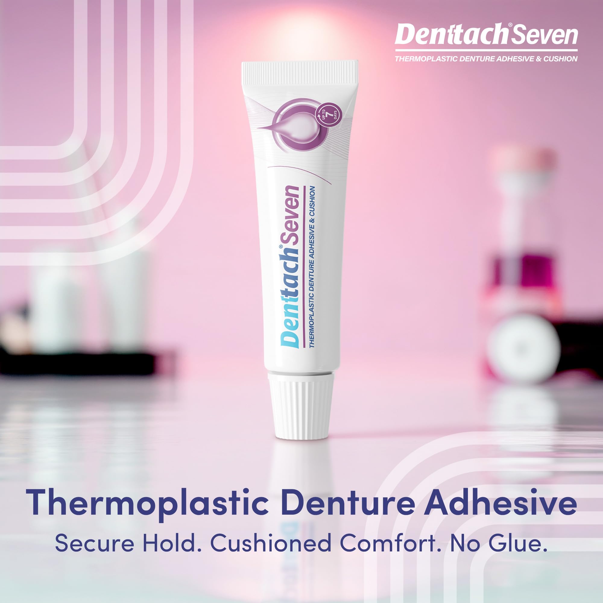 Denttach Thermoplastic Denture Adhesive Cushioned Comfort


