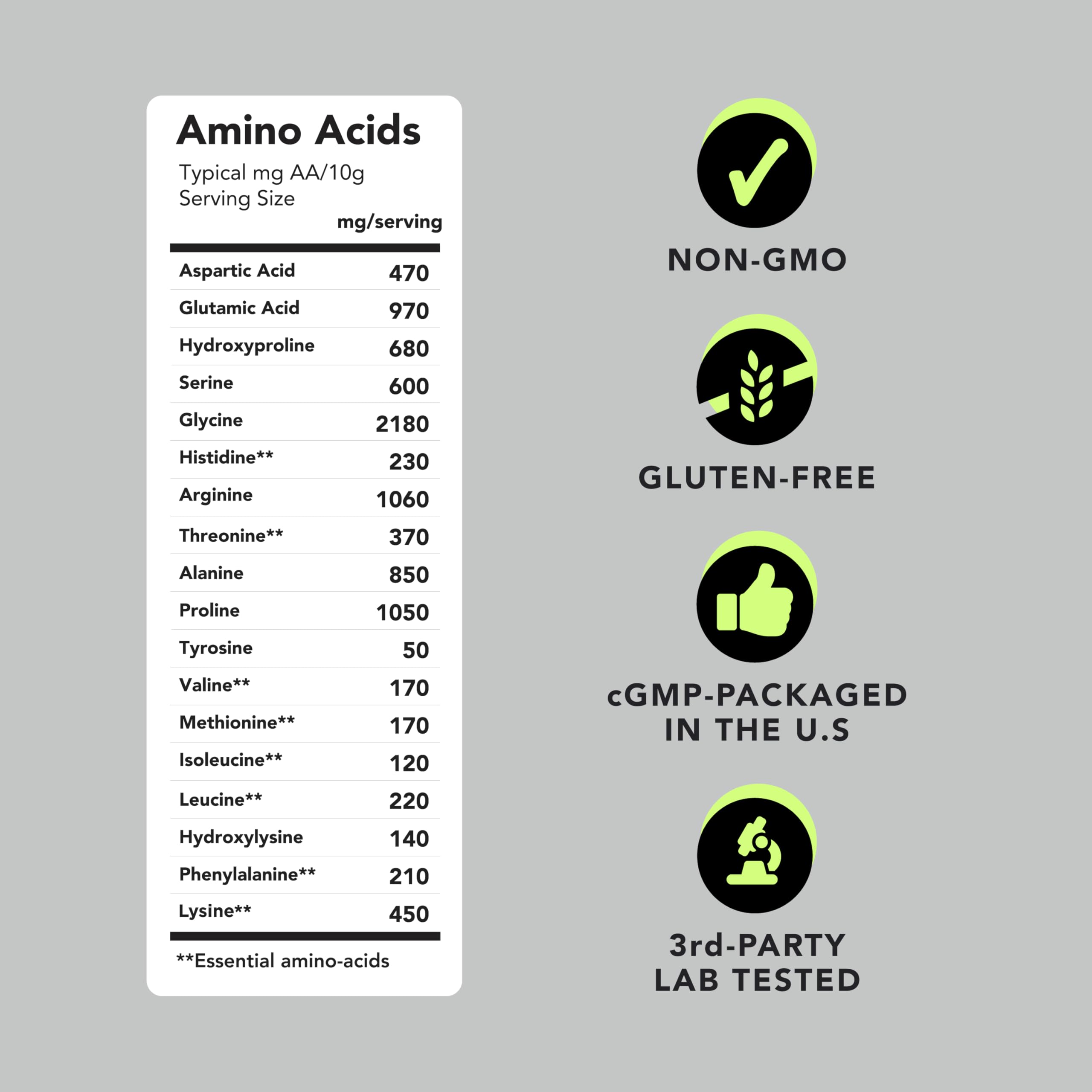 AMANDEAN Marine Collagen Peptides Powder | Pure Support

