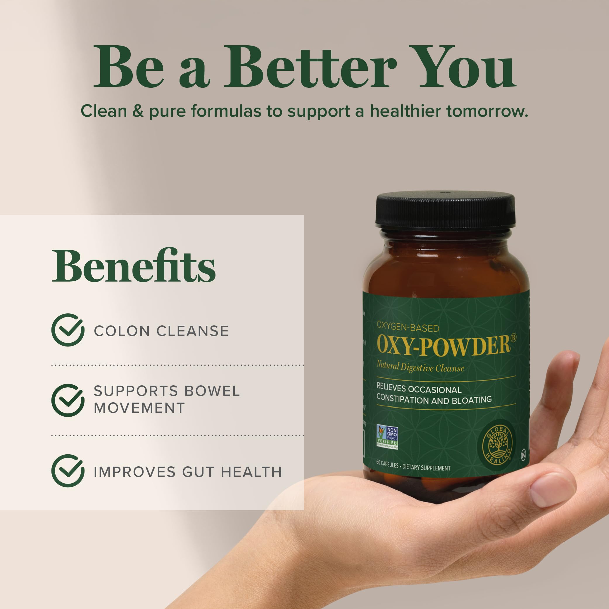 Global Healing Oxy-Powder Colon Cleanse | Digestive Health

