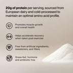 Whey Protein Powder Momentous Essential Grass-Fed

