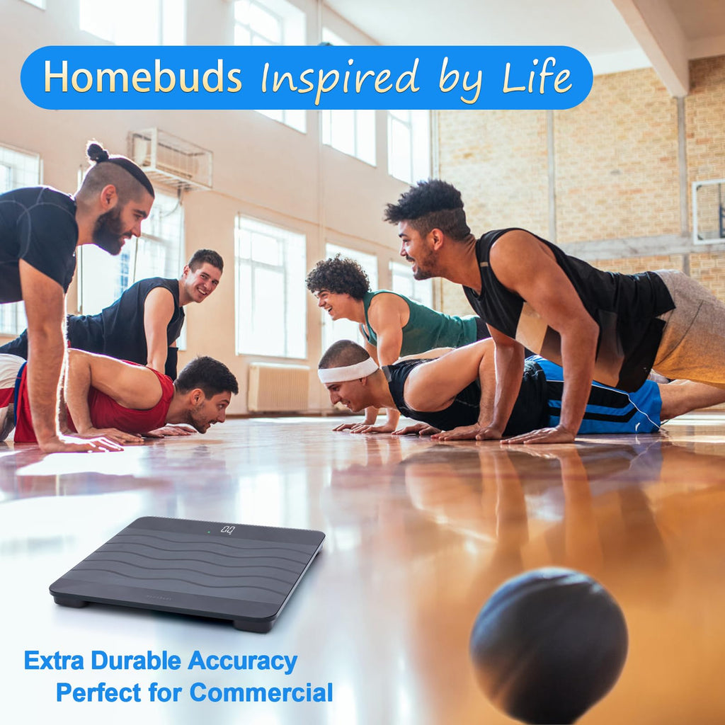 Homebuds Smart Digital Scale for Body Weight with App Sync

