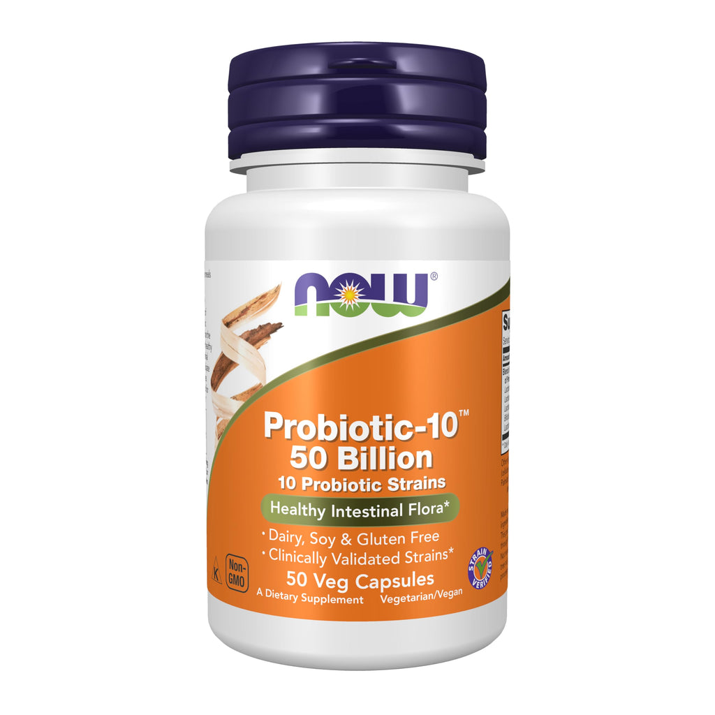 NOW Foods Probiotic-10 50 Billion CFU - 10 Strains

