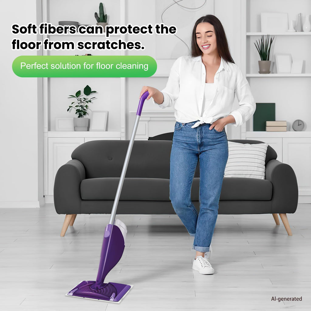 Spray Mop Disposable Pad Refills – Universal Fit

