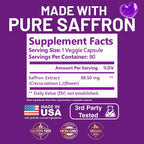 Kwala Nutrition Saffron Mood & Focus Supplement | Calm Focus

