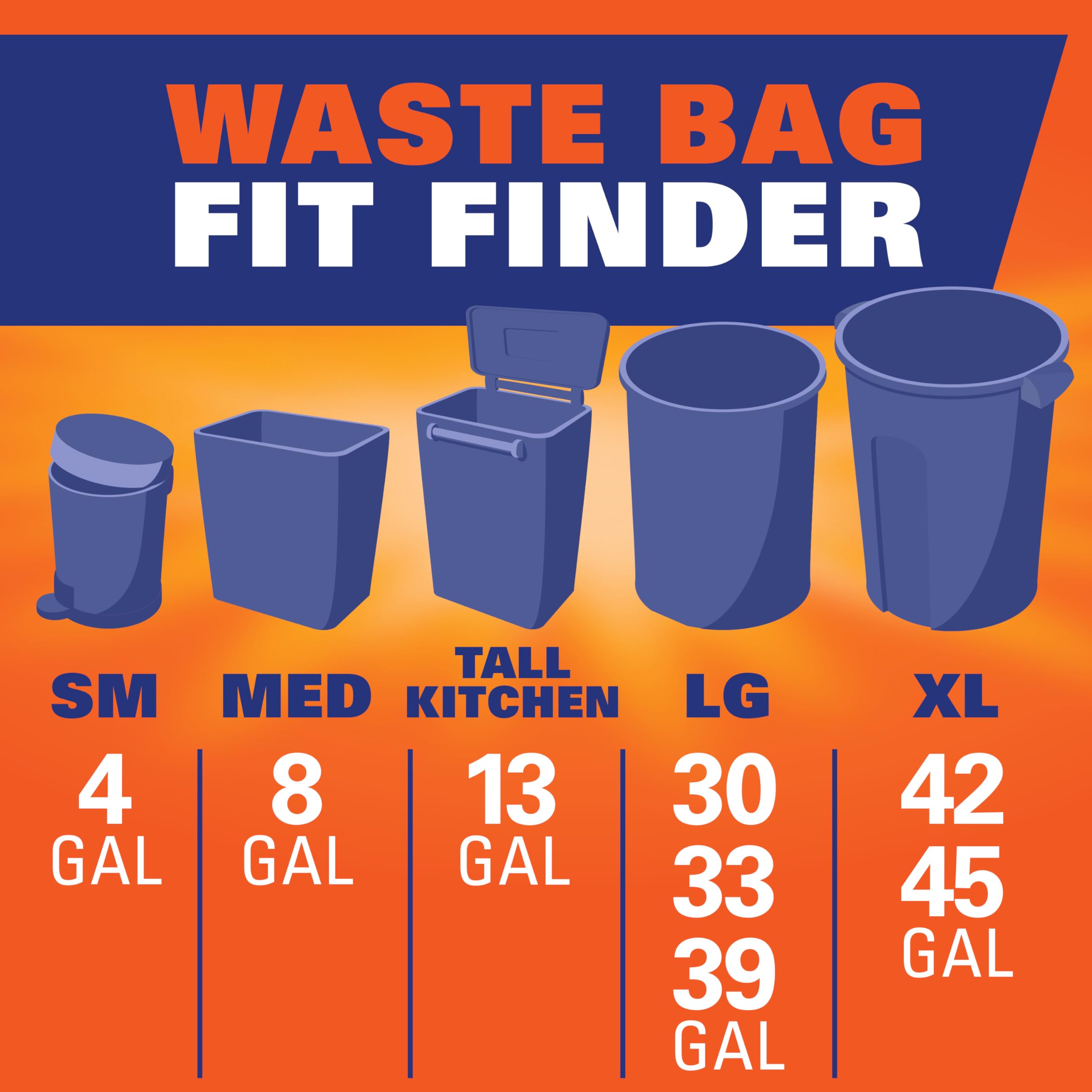 Hefty Ultra Strong Trash Bags with Drawstring

